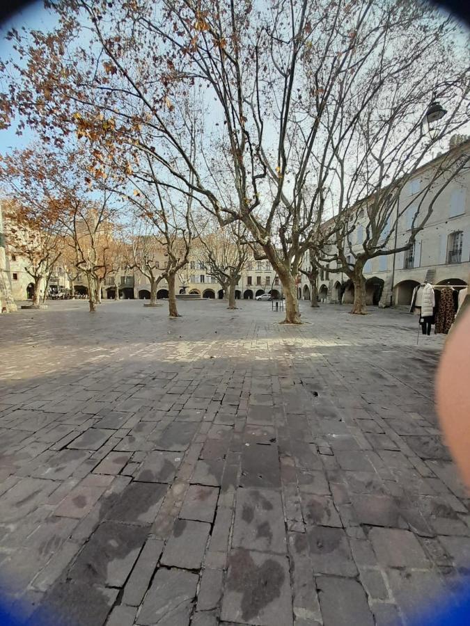 Petit Cocon En Plein Centre Historique D'Uzes - Place Aux Herbes En Zone Pietonniere Екстериор снимка